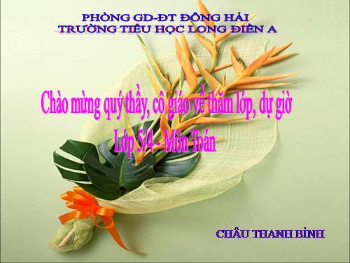 Ôn tập về số tự nhiên