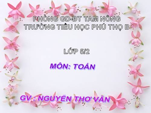 Ôn tập về phân số