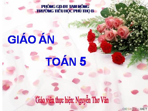 Ôn tập về đo thể tích