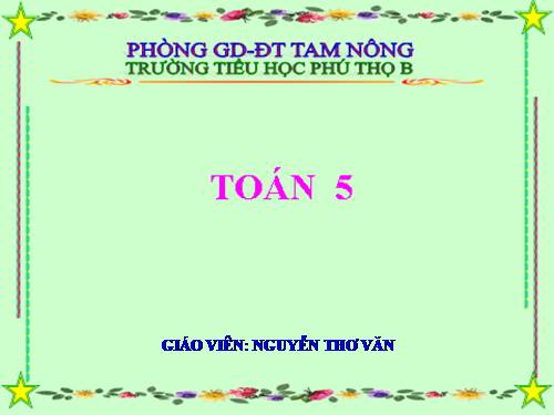 Nhân số đo thời gian với một số