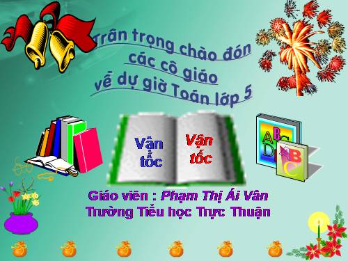 Vận tốc