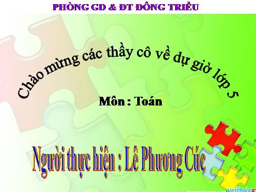 Ôn tập về giải toán