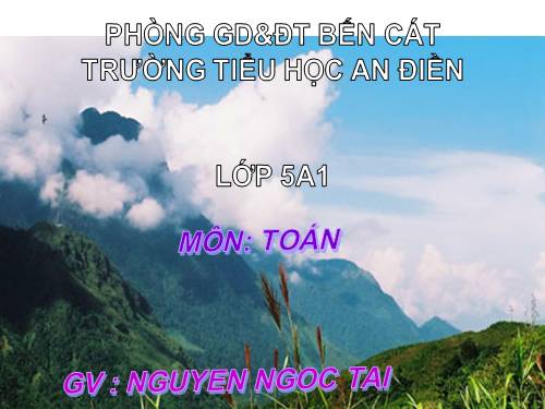 Ôn tập về phân số