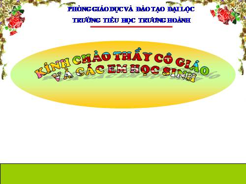 Các Bài giảng khác thuộc Chương trình Toán 5
