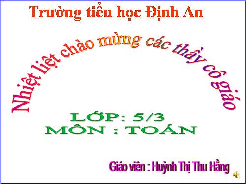 So sánh hai số thập phân