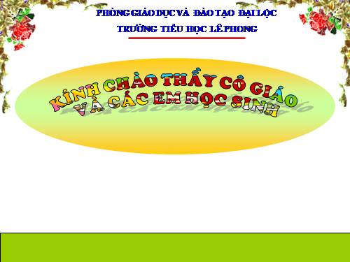 Các Bài giảng khác thuộc Chương trình Toán 5