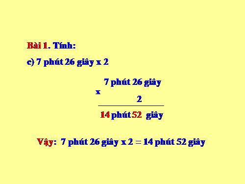 Các Bài giảng khác thuộc Chương trình Toán 5