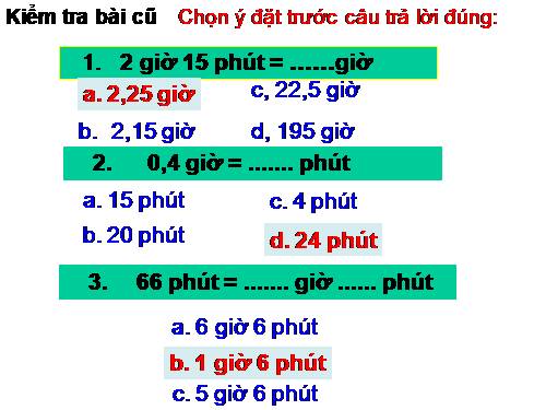 Cộng số đo thời gian