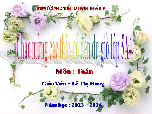 Trừ số đo thời gian