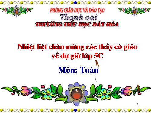 Thể tích hình hộp chữ nhật