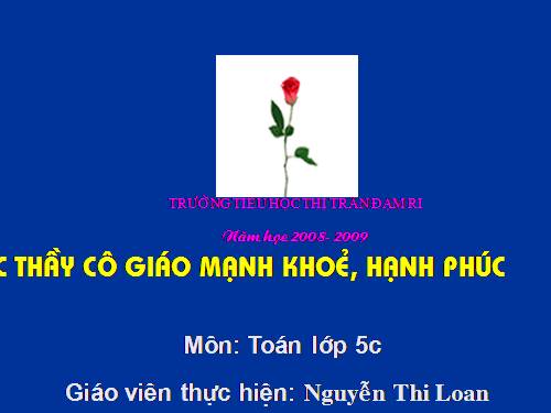 Giải toán về tỉ số phần trăm