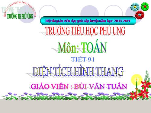 Diện tích hình thang