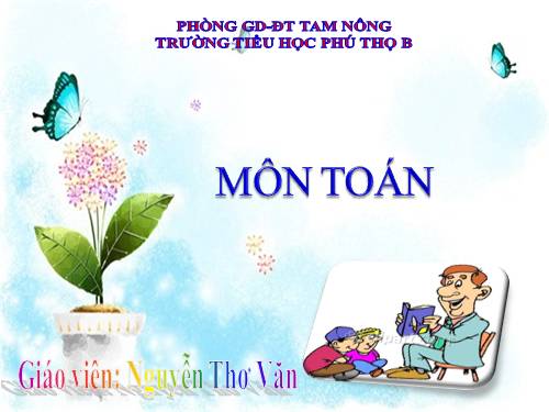 Chia một số thập phân cho một số tự nhiên