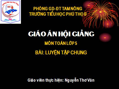 Các Bài giảng khác thuộc Chương trình Toán 5