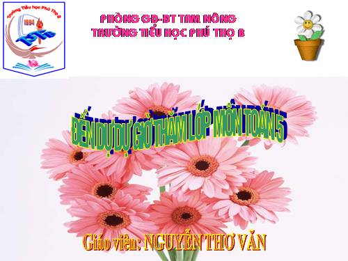Các Bài giảng khác thuộc Chương trình Toán 5