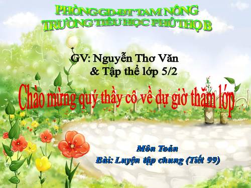 Các Bài giảng khác thuộc Chương trình Toán 5