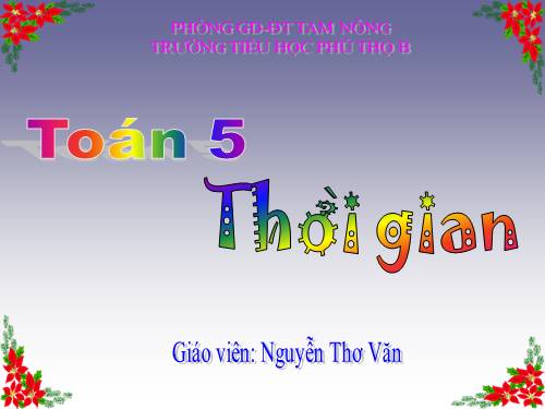 Thời gian