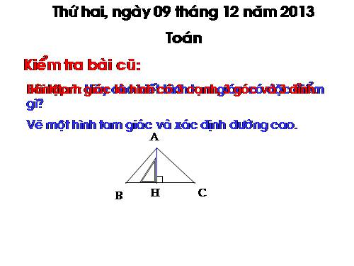 Diện tích hình tam giác