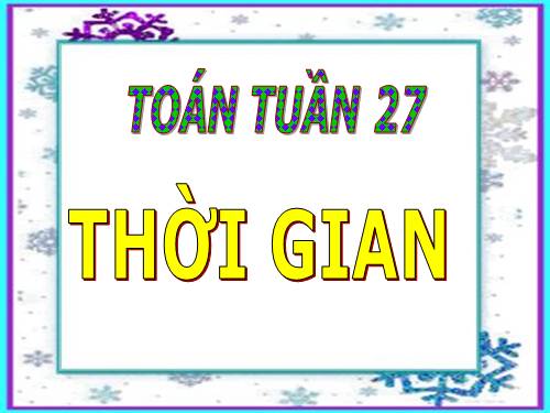 Thời gian