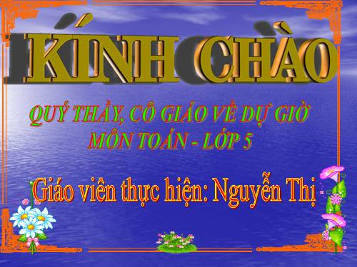 Thể tích hình lập phương