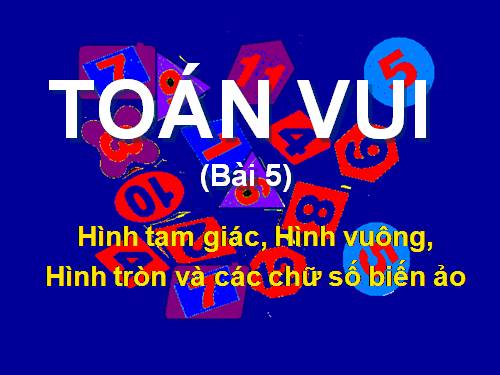 TOÁN VUI ( B 5).ppt