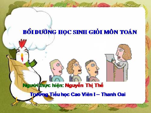 Bồi dưỡng HSG