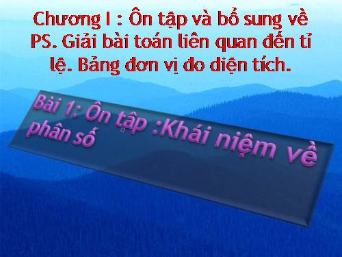 Các Bài giảng khác thuộc Chương trình Toán 5