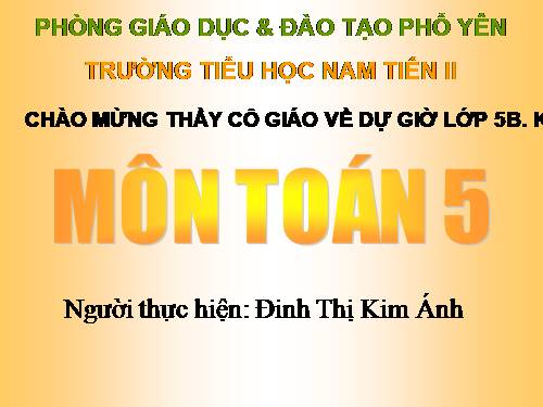 Cộng hai số thập phân