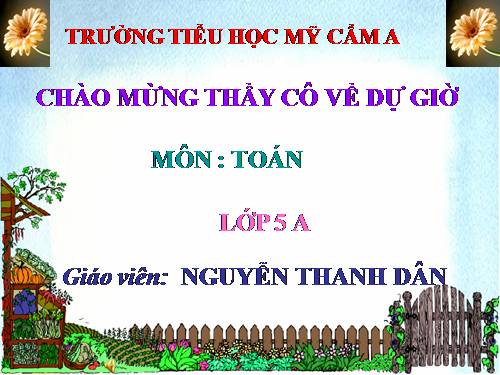 Các Bài giảng khác thuộc Chương trình Toán 5