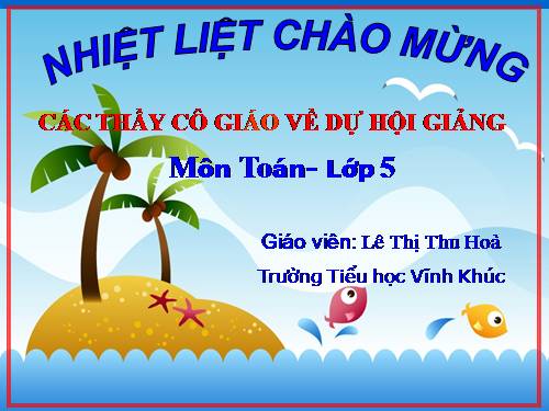 Giải toán về tỉ số phần trăm (tiếp theo)