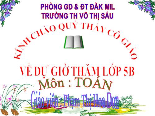 Viết các số đo diện tích dưới dạng số thập phân