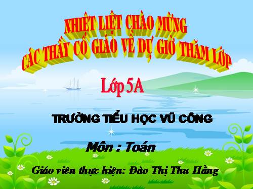 So sánh hai số thập phân