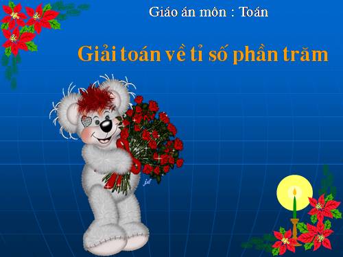 Giải toán về tỉ số phần trăm