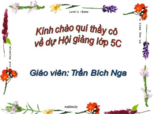 Các Bài giảng khác thuộc Chương trình Toán 5