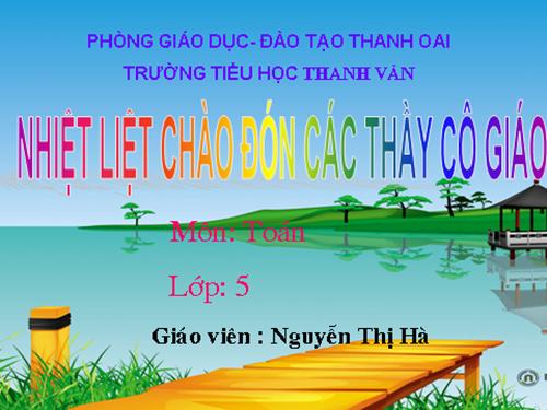 Ôn tập về các phép tính với số đo thời gian