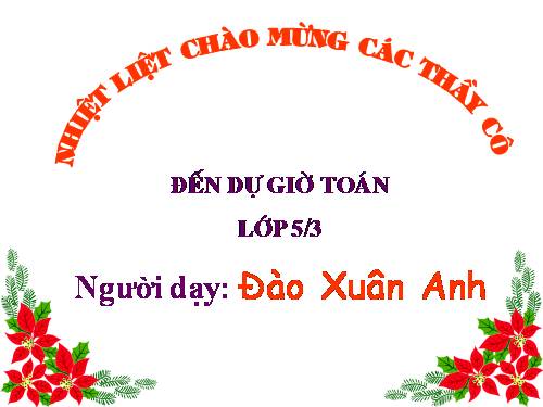 Khái niệm số thập phân (tiếp theo)