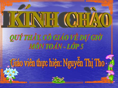 Thể tích hình lập phương