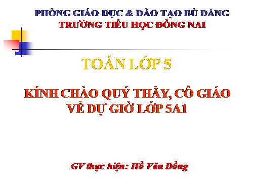 Thể tích hình hộp chữ nhật