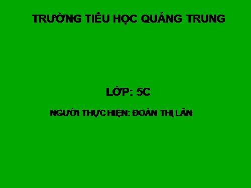 Thể tích của một hình