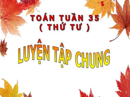 Các Bài giảng khác thuộc Chương trình Toán 5