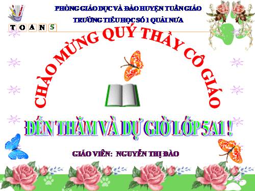 Chia số đo thời gian cho một số