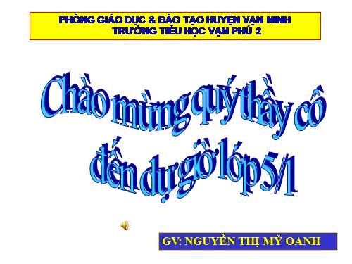 Ôn tập về đo diện tích và đo thể tích (tiếp theo)