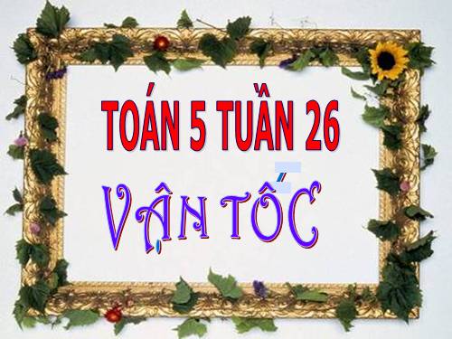 Vận tốc