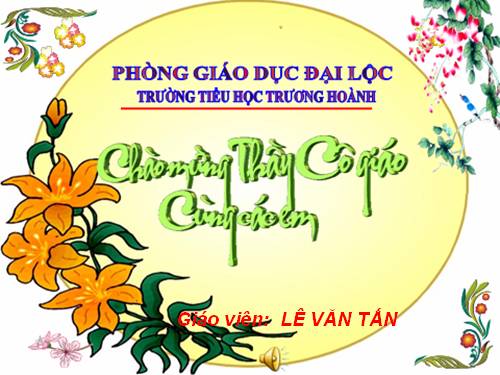 Các Bài giảng khác thuộc Chương trình Toán 5