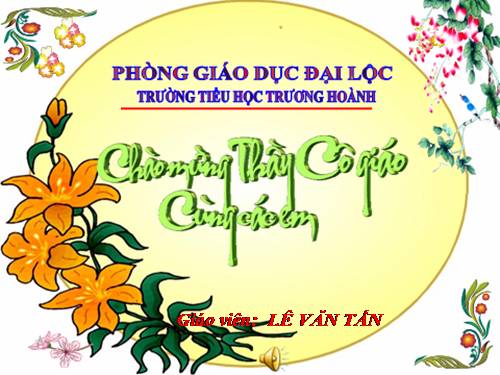 Các Bài giảng khác thuộc Chương trình Toán 5