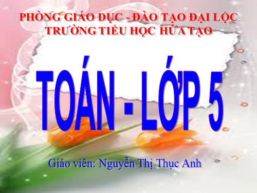 Cộng hai số thập phân