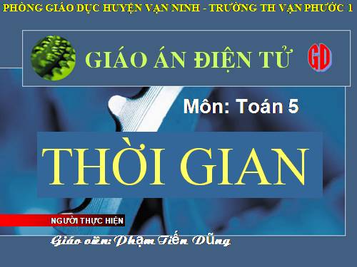 Thời gian