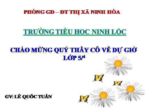 Các Bài giảng khác thuộc Chương trình Toán 5