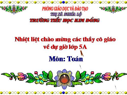 Ôn tập về đo thể tích