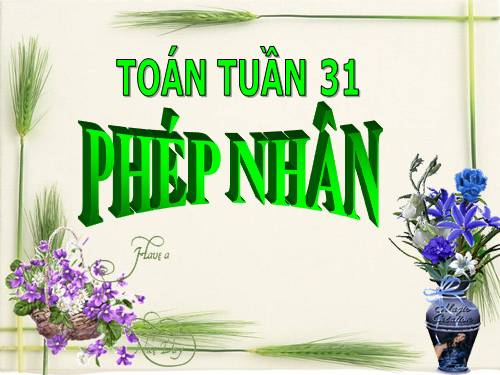 Phép nhân